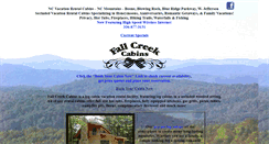 Desktop Screenshot of fallcreekcabins.com